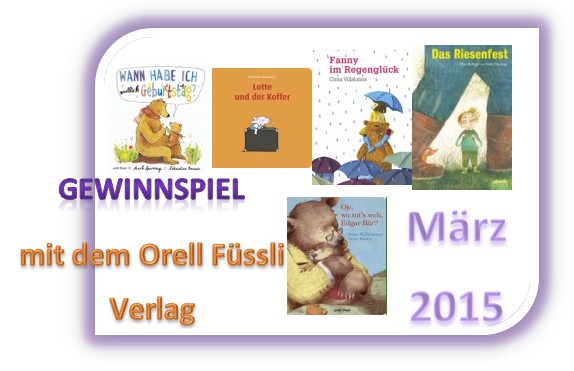 Gewinnspiel März 2015 – Literatur für Kinder