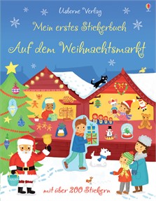 Buchtipp | Mein erstes Stickerbuch: Auf dem Weihnachtsmarkt