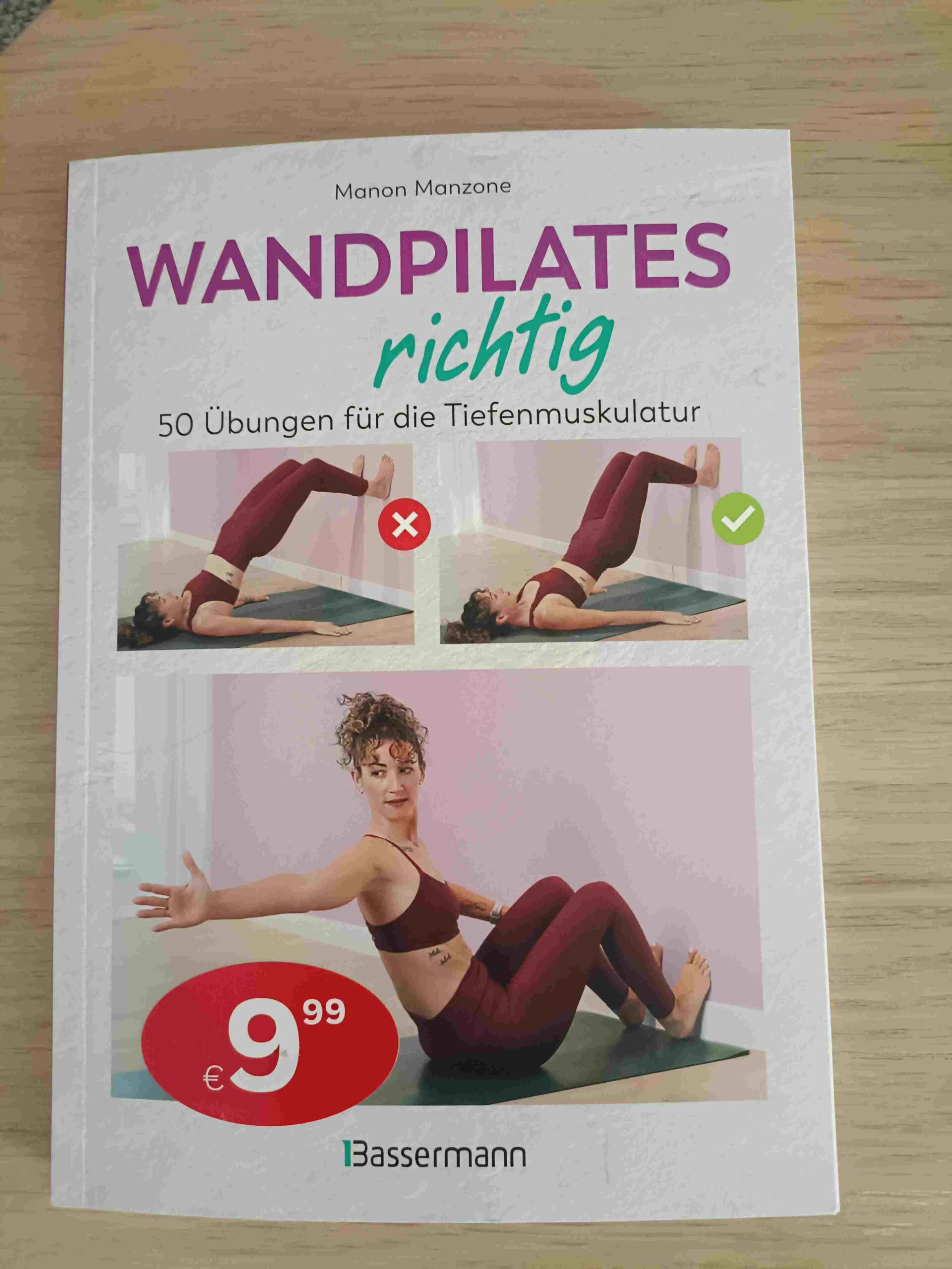 Rezension Sachbuch | Manzone, Manon: Wandpilates richtig