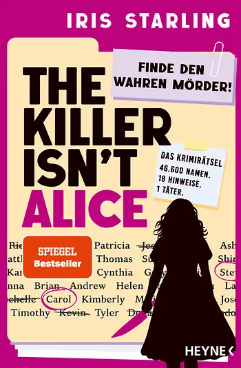 Rezension Krimirätsel | Starling, Iris: The Killer isn’t Alice
